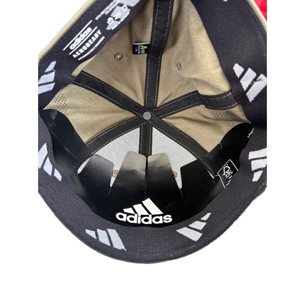 Adidas Mens Golf Fit Size L/XL Hat Olive Strata Green/Black NWT - Picture 4 of 6